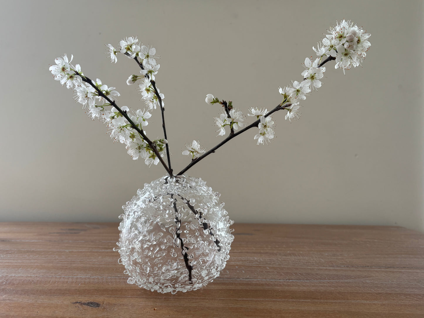 frozen bud vase