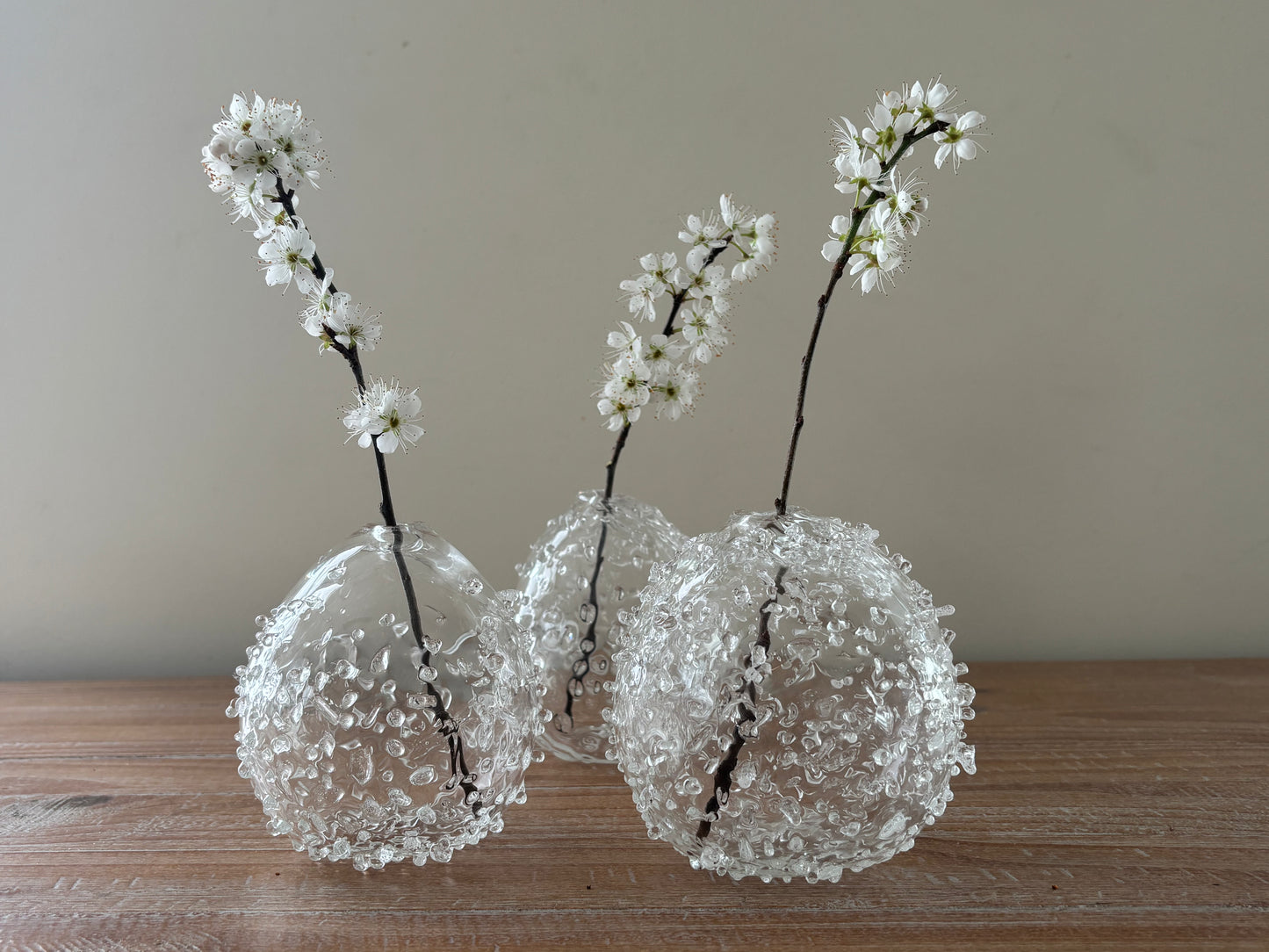 frozen bud vase